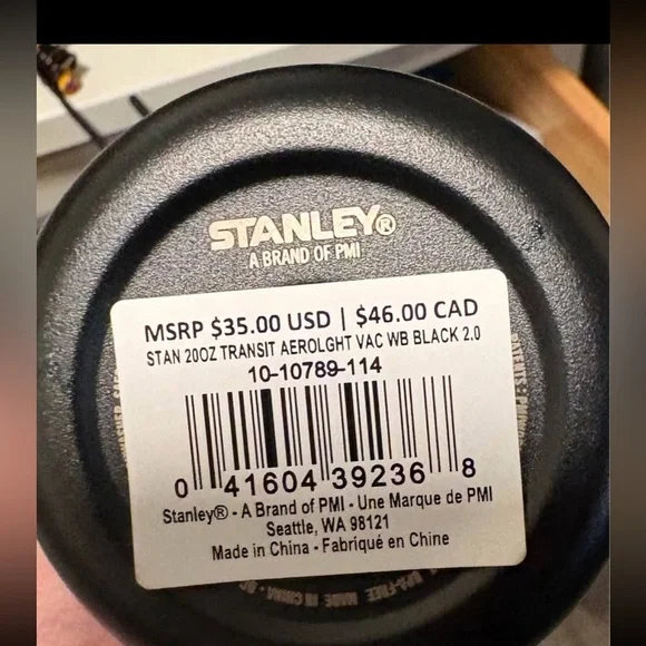 Stanley Aerolight Transit Black Travel Mug - Picture 2 of 4